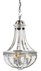 4251287734317 - Luxus Laterne - Luxus Nickel HÃ¤ngeleuchte