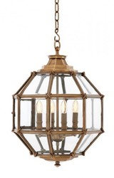 4251287734485 - Luxus Laterne - Luxus Messing HÃ¤ngeleuchte Durchmesser 43 x H 63 cm