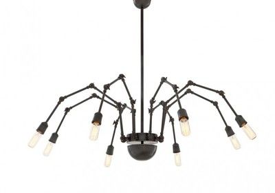 4251287735147 - Luxus Leuchte - Luxus HÃ¤ngeleuchte Bronze Durchmesser 120 H 70 cm