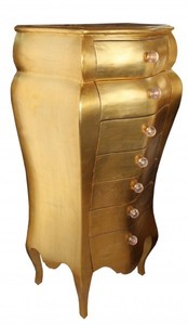 4250828370755 - Barock Kommode Gold 131 x 68 x 46 cm- Antik Stil