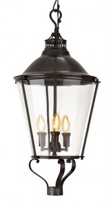 4251287735239 - Luxus Laterne - Luxus HÃ¤ngeleuchte Rotguss Durchmesser 33 x H 73 cm