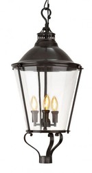 4251287735239 - Luxus Laterne - Luxus HÃ¤ngeleuchte Rotguss Durchmesser 33 x H 73 cm