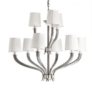 4251287735260 - Luxus Kronleuchter - Luxus HÃ¤ngeleuchte Antik Silber Durchmesser 84 x H 68 cm