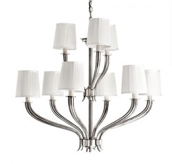 4251287735260 - Luxus Kronleuchter - Luxus HÃ¤ngeleuchte Antik Silber Durchmesser 84 x H 68 cm