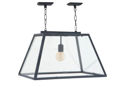 4251287735390 - Luxus Leuchte - Luxus HÃ¤ngeleuchte Zink 60 x 42 x H 36 cm