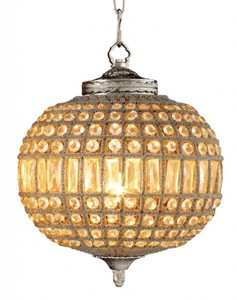 4251287735475 - Luxus Kronleuchter - Luxus HÃ¤ngeleuchte Nickel Durchmesser 38 x H 45 cm