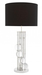 4251287736052 - Luxus Tischleuchte Nickel Durchmesser 20 x 43 x H 85 cm - Leuchte - Tischleuchte
