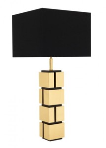 4251287736083 - Luxus Tischleuchte Messing Durchmesser 13 x 40 x H 88 cm - Leuchte - Tischleuchte