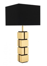 4251287736083 - Luxus Tischleuchte Messing Durchmesser 13 x 40 x H 88 cm - Leuchte - Tischleuchte