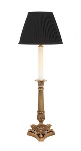 4251287736137 - Luxus Tischleuchte Messing Durchmesser 12 x 20 x H 58 cm - Leuchte - Tischleuchte