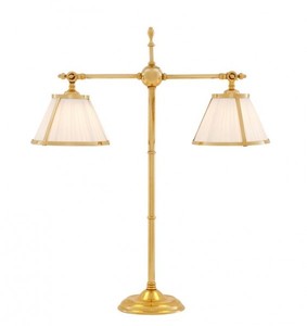 4251287736229 - Luxus Tischleuchte Messing Durchmesser 18 x 62 x H 73 cm - Leuchte - Tischleuchte