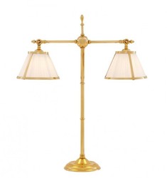 4251287736229 - Luxus Tischleuchte Messing Durchmesser 18 x 62 x H 73 cm - Leuchte - Tischleuchte