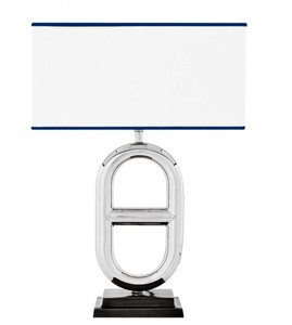 4251287736717 - Luxus Tischleuchte Nickel Durchmesser 18 x 35 x H 49 cm - Luxus Leuchte