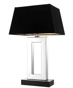 4251287736922 - Luxus Tischleuchte Stahl 28 x 45 x H 71 cm - Luxus Leuchte