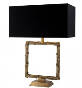 4251287737882 - Luxus Tischleuchte Messing 255 x 40 x H 525 cm - Luxus Hotel Leuchte