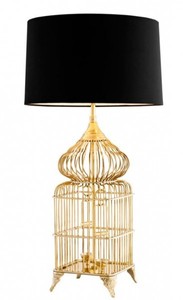 4251287737936 - Luxus Tischleuchte Messing - Luxus Hotel Leuchte