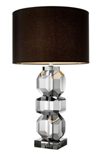 4251287738193 - Luxus Kristallglas Tischleuchte - Luxus Hotel Leuchte