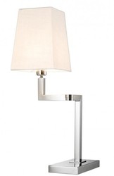 4251287738377 - Luxus Tischleuchte Nickel - Luxus Hotel Restaurant Leuchte