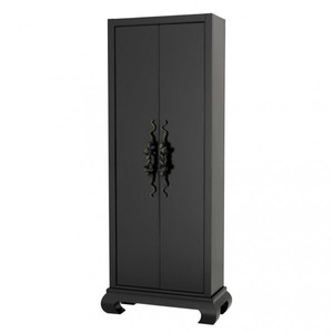 massivholzmobel wohnzimmerschrank, casa padrino luxus schrank schwarz massivholz bronze schlangen, Design ideen