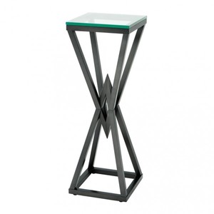 4251287739398 - Luxus Beistelltisch Säule Edelstahl Bronze Finish 35 x 35 x H 101 cm - Tisch Möbel 4251287739398 - Luxus Beistelltisch Säule Edelstahl Bronze Finish 35 x 35 x H 101 cm - Tisch Möbel