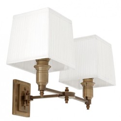 4251287739824 - Luxus Wandleuchte Messing - Luxus Hotel Restaurant Leuchte