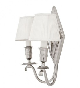 4251287739930 - Luxus Wandleuchte Nickel Durchmesser 30 x 16 x H 37 cm - Luxury Collection