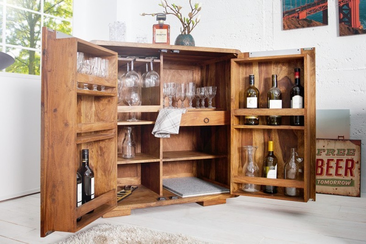 Casa Padrino Bar Wine Cabinet 90 X 50 X H100 Cm Whiskey Cabinet