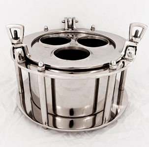 4251287741216 - Designer FlaschenstÃ¤nder Durchmesser 32 x H 16 cm - Luxus QualitÃ¤t