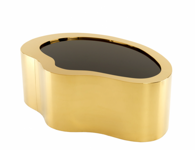 4251287741889 - Art Deco Luxus Couchtisch Gold 110 x 76 x H 38 cm - Wohnzimmer Salon Tisch - Limited Edition