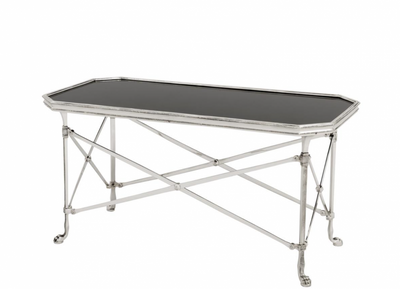 4251287742190 - Luxus Art Deco Designer Couchtisch Antik Silber - Wohnzimmer Salon Tisch - Luxus Hotel MÃ¶bel