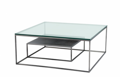 4251287742220 - Luxus Art Deco Designer Couchtisch 90 x 90 x H 38 cm - Wohnzimmer Salon Tisch - Luxus MÃ¶bel