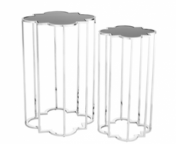 4251287742466 - Luxus Art Deco Designer Beistelltische 2er Set - Designer Beistelltisch MÃ¶bel