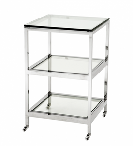 4251287742589 - Luxus Art Deco Designer Beistelltisch 45 x 45 x H 71 cm - Designer Beistelltisch MÃ¶bel