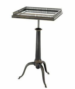 4251287743142 - Luxus Art Deco Designer Beistelltisch Anthrazit - Hotel Tisch MÃ¶bel