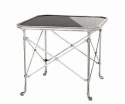 4251287743210 - Luxus Art Deco Designer Beistelltisch Antik Silber - Hotel Tisch MÃ¶bel