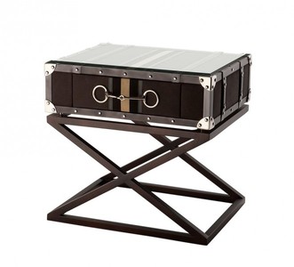 4251287743579 - Luxus Art Deco Designer Beistelltisch Grau - Hotel Tisch MÃ¶bel