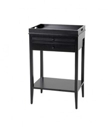 4251287743807 - Luxus Art Deco Designer Mahagoni Beistelltisch 52 x 36 x H 82 cm - Hotel Tisch MÃ¶bel