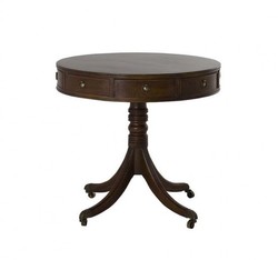 4251287743906 - Luxus Art Deco Designer Eichenholz Beistelltisch 80 x H 74 cm - Luxus Tisch