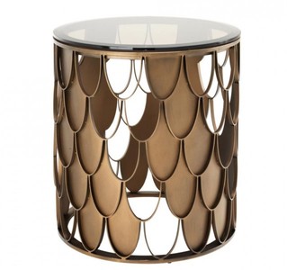 4251287743937 - Luxus Art Deco Designer Beistelltisch 50 x H 55 cm - Luxus QualitÃ¤t