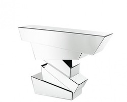 4251287744279 - Luxus Spiegelglas Konsole 120 x 40 x H 90 cm - Luxus Hotel MÃ¶bel