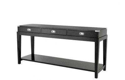 4251287744408 - Luxus Art Deco Birkenholz Konsole 1625 x 475 x H 76 cm - Luxus Konsole