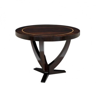 4251287744514 - Designer Luxus Mahagoni Esstisch 100 x H 76 cm - Hotel Tisch MÃ¶bel