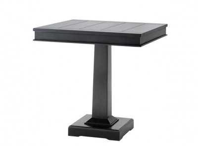 4251287744545 - Designer Luxus Birkenholz Esstisch Schwarz 80 x 80 x H 78 cm - Luxus QualitÃ¤t