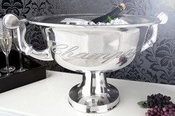 4251287744552 - Massiver Tisch Weinkühler Sektkühler aus Aluminium H 30 cm B 65 cm aus dem Hause Casa Padrino 4251287744552 - Massiver Tisch Weinkühler Sektkühler aus Aluminium H 30 cm B 65 cm aus dem Hause Casa Padrino