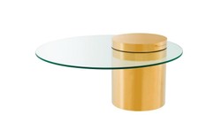 4251287745337 - Art Deco Luxus Couchtisch Gold - Limited Edition