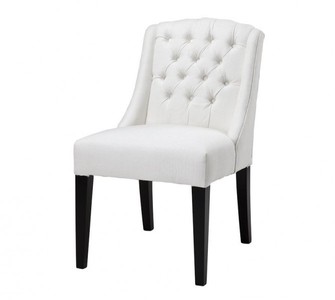 4251287745528 - Luxus Esszimmer Stuhl Elfenbein - Hotel MÃ¶bel