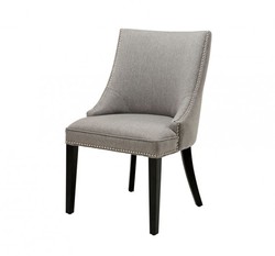 4251287745580 - Luxus Birkenholz Esszimmer Stuhl Graubraun - Luxus Hotel MÃ¶bel