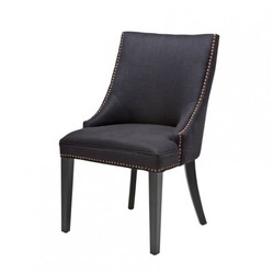 4251287745597 - Luxus Birkenholz Esszimmer Stuhl Schwarz - Luxus Hotel MÃ¶bel