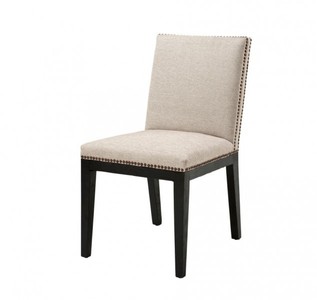 4251287745641 - Luxus Eichenholz Esszimmer Stuhl Sandfarbig - Hotel Restaurant Stuhl