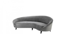 4251287746051 - Luxus Sofa Hellgrau gebogen - Luxus Hotel MÃ¶bel